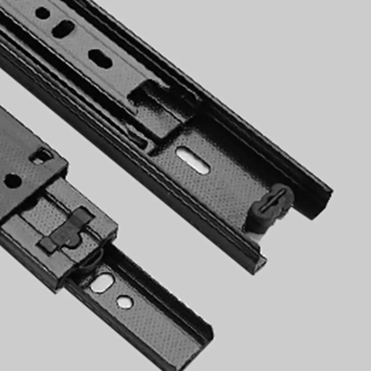 Minimalist Wooden Floating TV Stand with Lighting & Drawers Image - 5