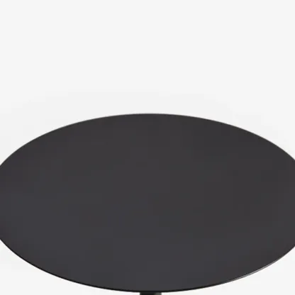 Modern Fabric Drum Shade Adjustable Arc Floor Lamp with Table