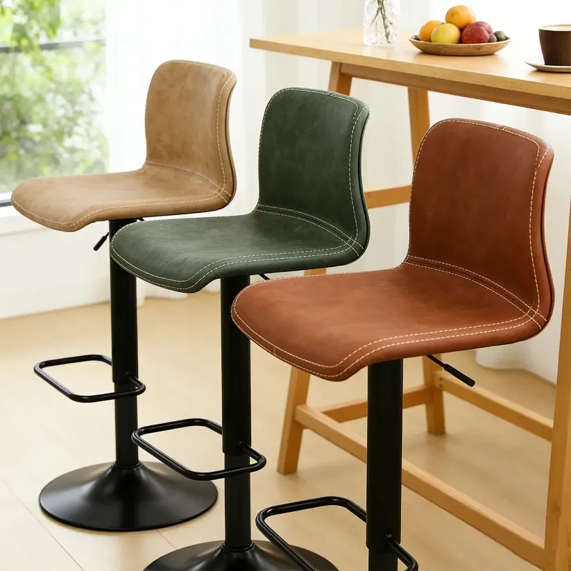 Adjustable Swivel Bar Stools