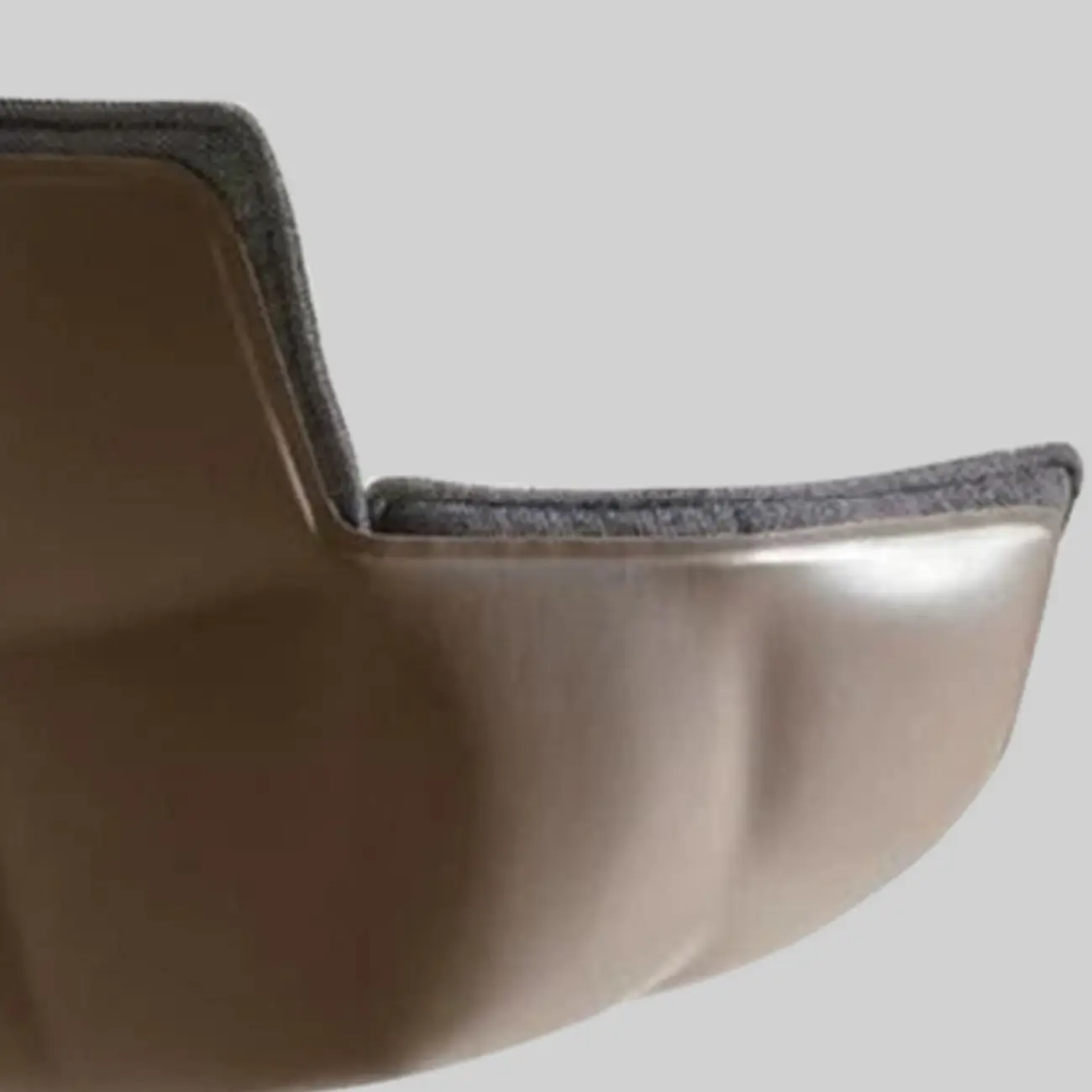 Swivel Modern Faux Leather Armrest Dining Chair Low Bak Image - 12 | homeyfad