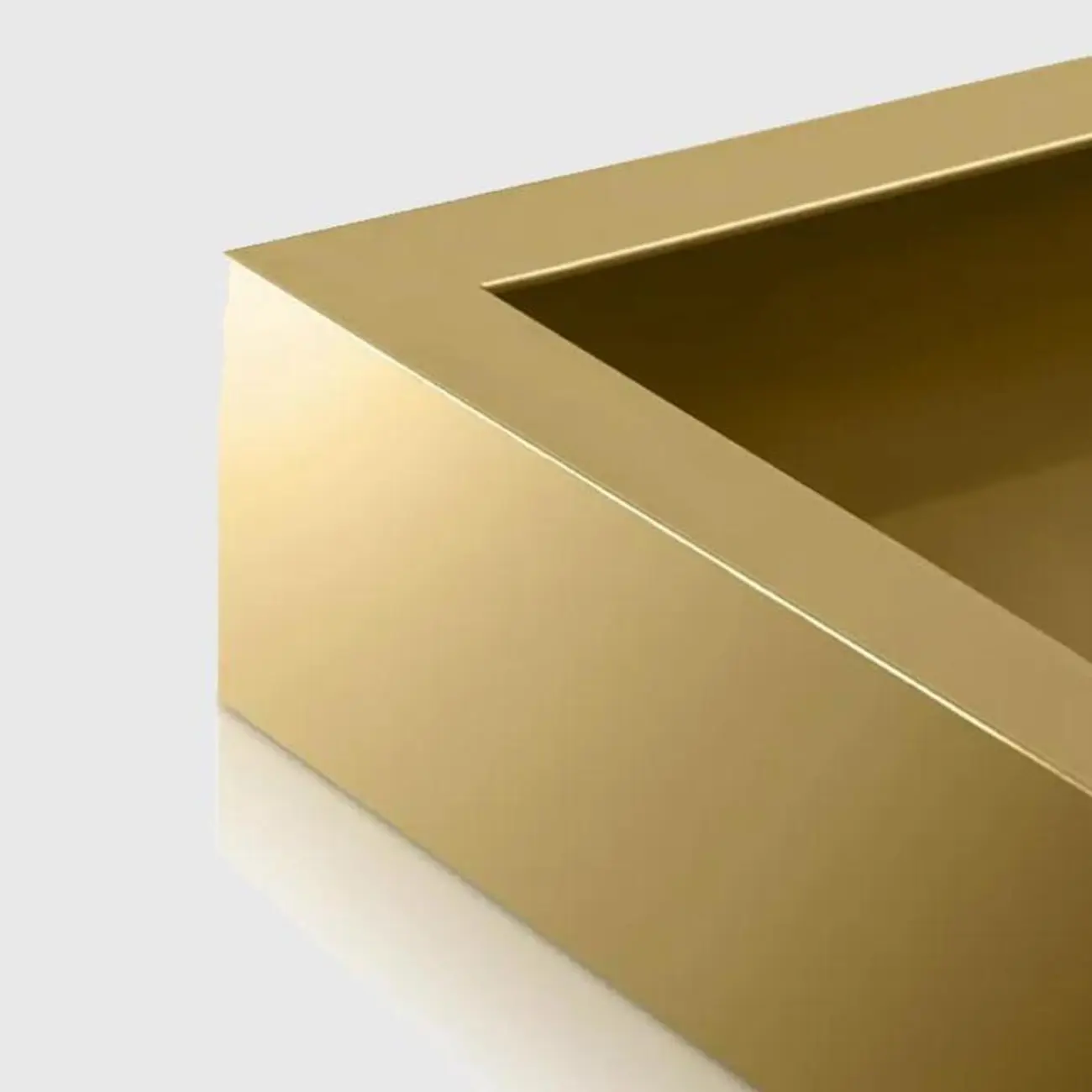 Modern Glam White-Gold Wood Glass Display Cabinet Image - 8 | homeyfad