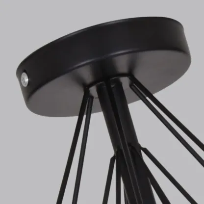 10.5" Mini Fabric Semi Flush LED Ceiling Light for Hallway