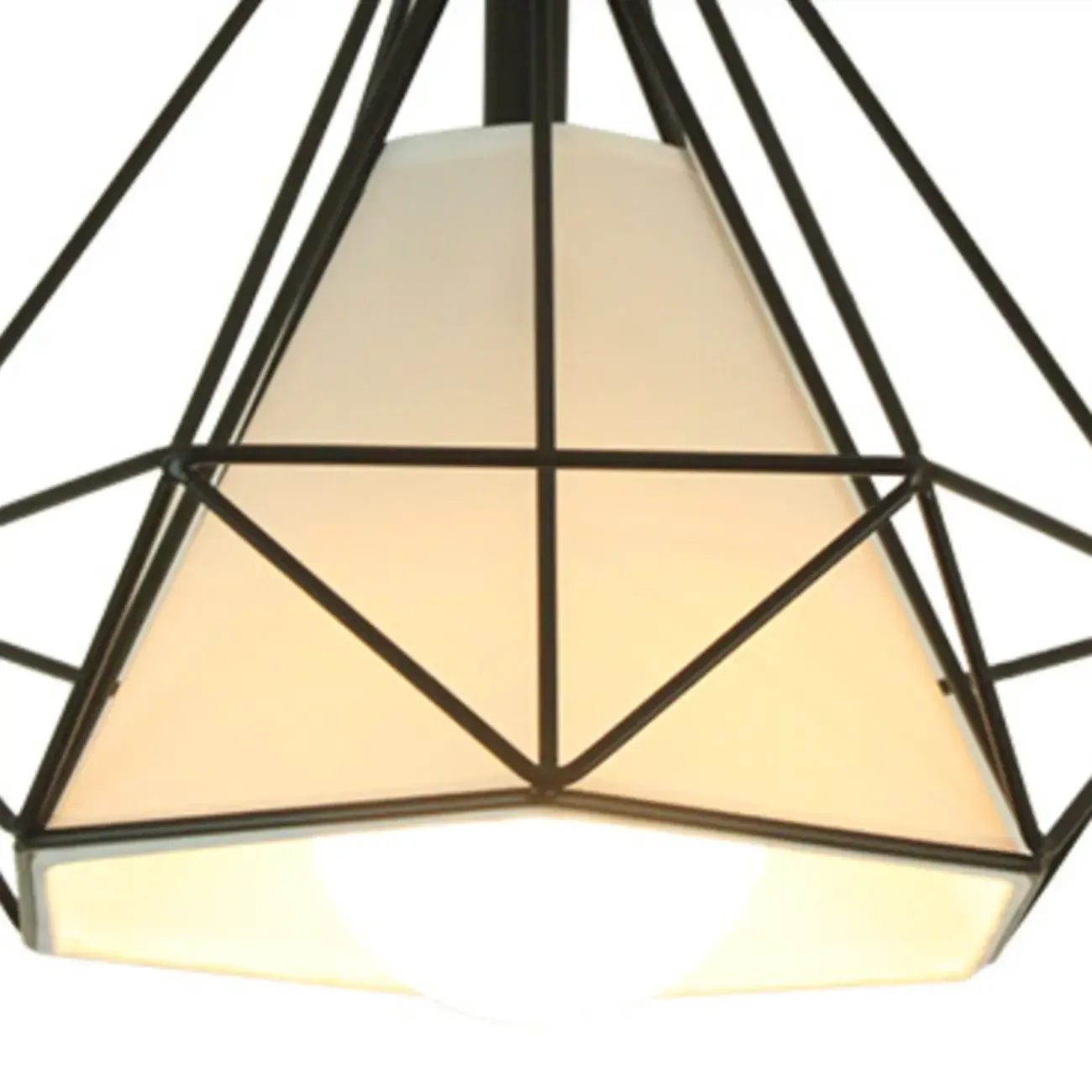 10.5" Mini Fabric Semi Flush LED Ceiling Light for Hallway