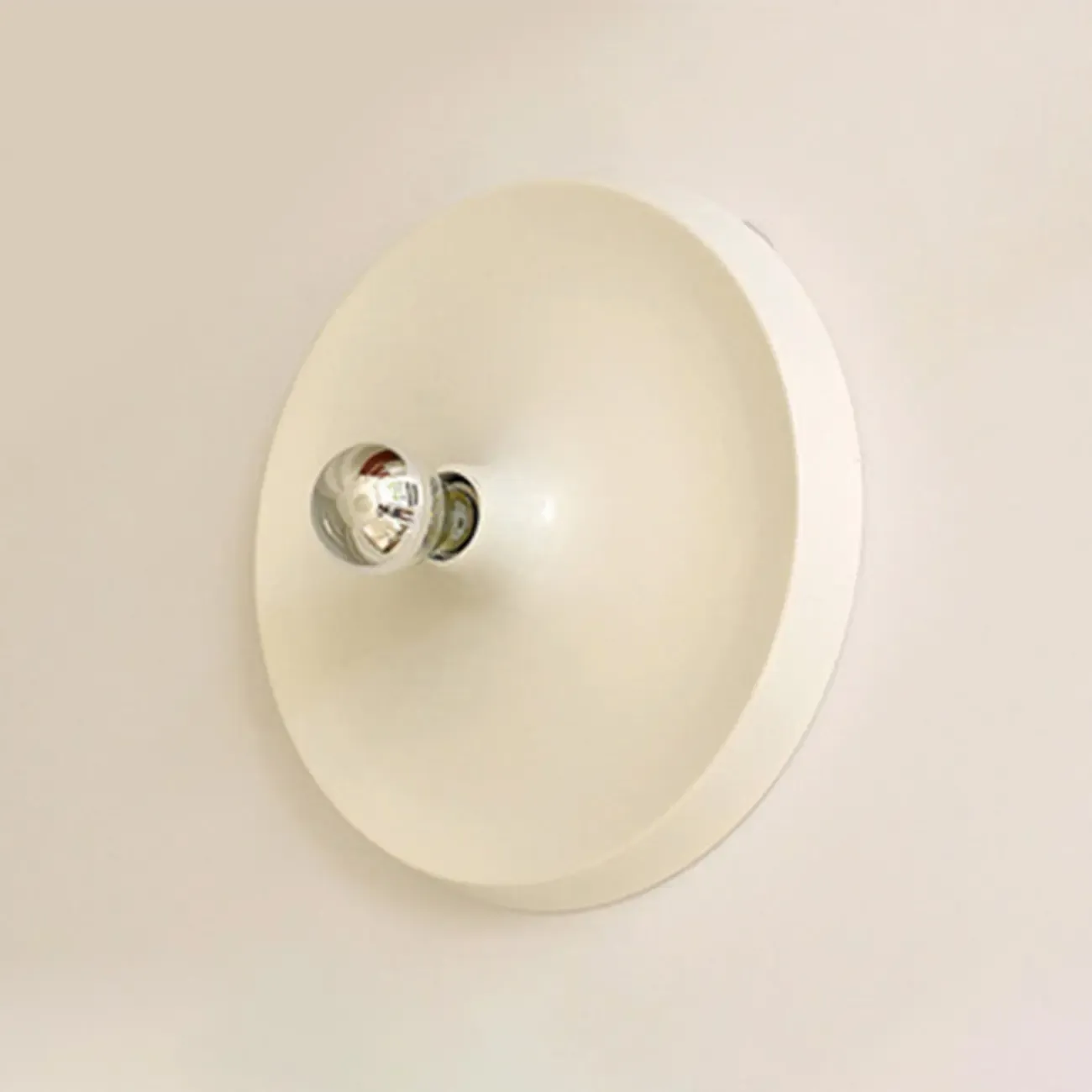 Modish Metallic Multi-Color Round Shadeless Wall Sconce Image - 3
