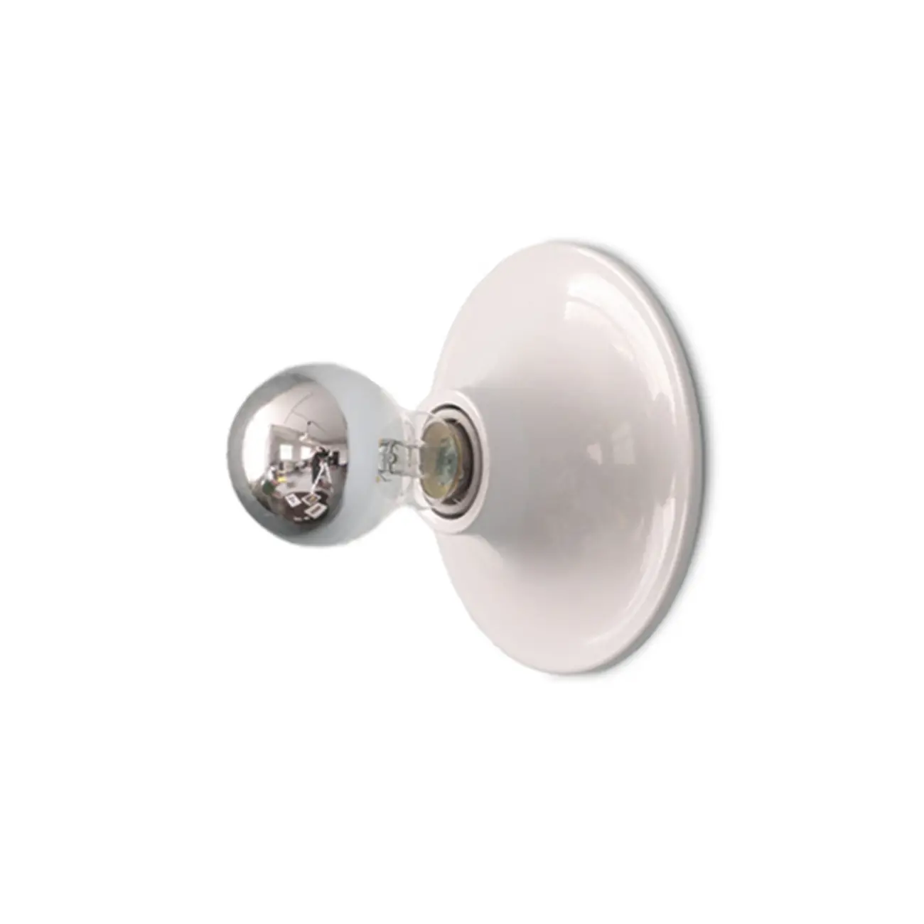 Modish Metallic Multi-Color Round Shadeless Wall Sconce Image - 6 | homeyfad