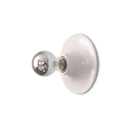Modish Metallic Multi-Color Round Shadeless Wall Sconce Image - 6
