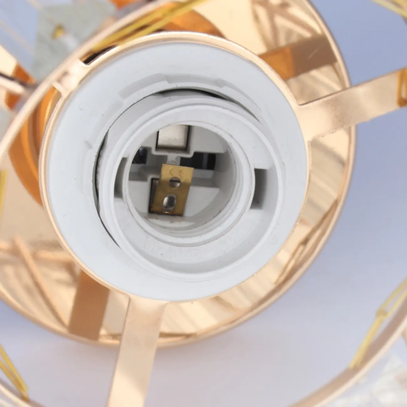 Modern Crystal Semi Flush Ceiling Light for Aisle Image - 12 | homeyfad