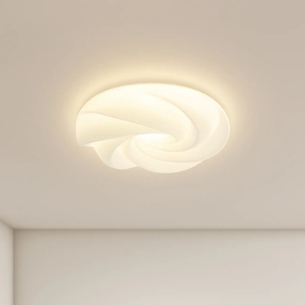 Modern LED Flush Ceiling Light for Living Room Elegance Image - 5 | homeyfad