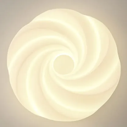 Modern LED Flush Ceiling Light for Living Room Elegance Image - 8