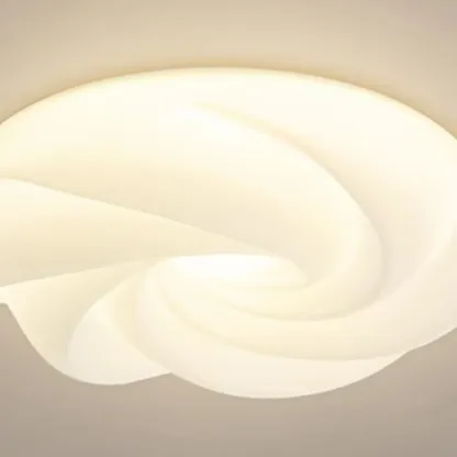 Modern LED Flush Ceiling Light for Living Room Elegance Image - 9