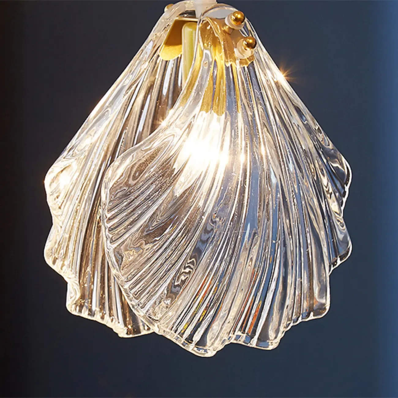 Contemporary Glass 3-Light Adjustable Pendant Light Image - 7