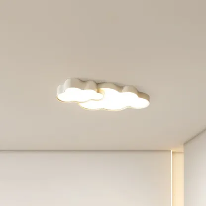 21.5"W Dimmable Cloud LED Ceiling Light for Bedroom Ambiance