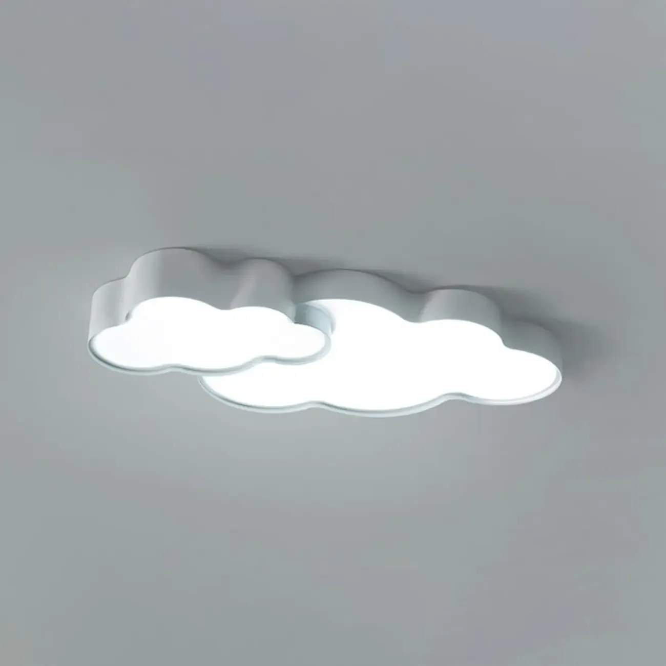 21.5"W Dimmable Cloud LED Ceiling Light for Bedroom Ambiance