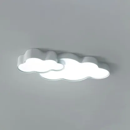 21.5"W Dimmable Cloud LED Ceiling Light for Bedroom Ambiance