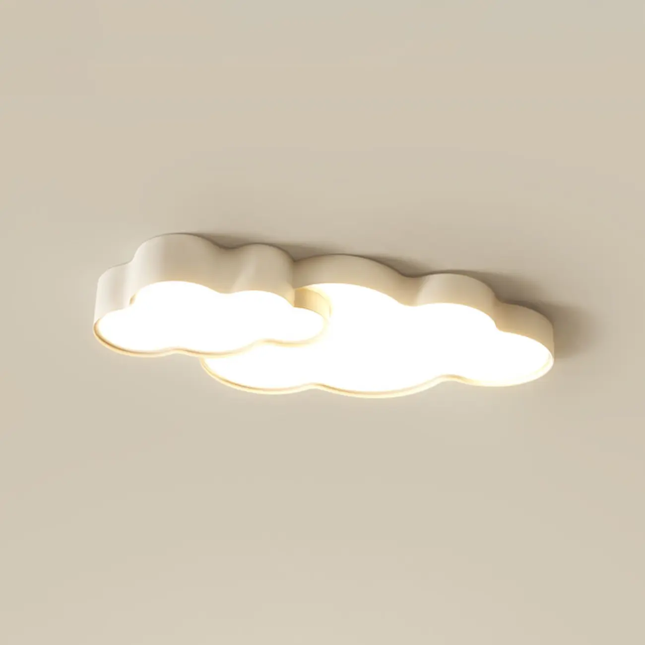21.5"W Dimmable Cloud LED Ceiling Light for Bedroom Ambiance | homeyfad