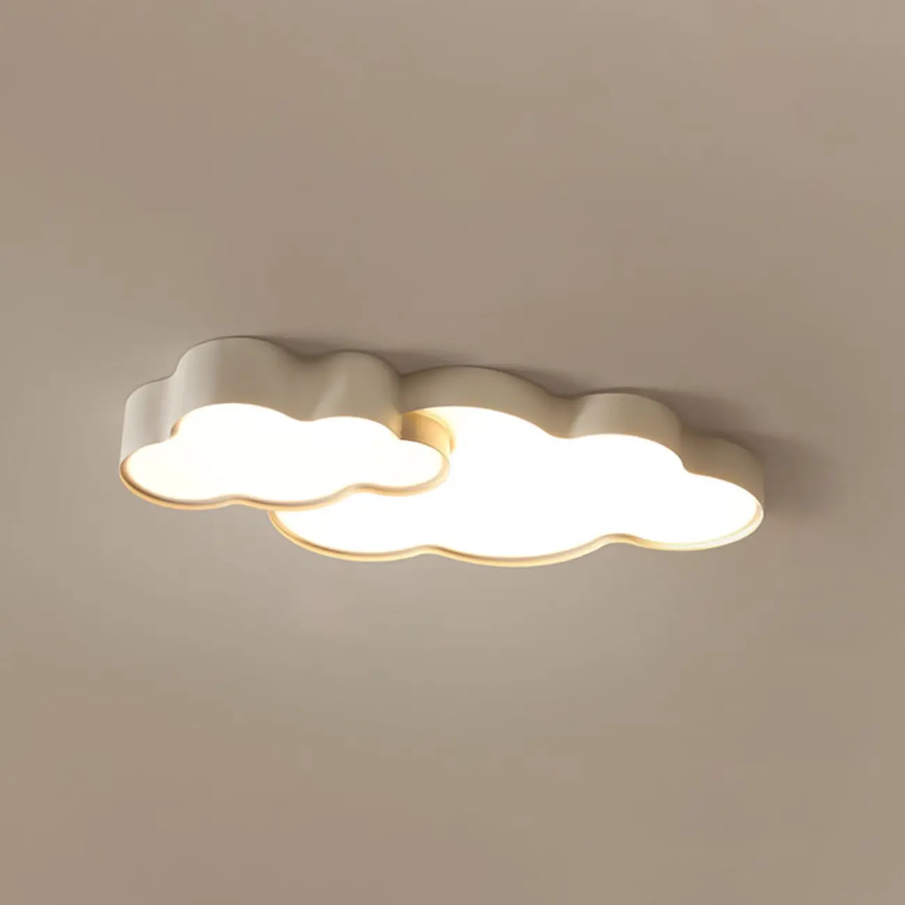 21.5"W Dimmable Cloud LED Ceiling Light for Bedroom Ambiance | homeyfad