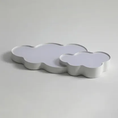 21.5"W Dimmable Cloud LED Ceiling Light for Bedroom Ambiance
