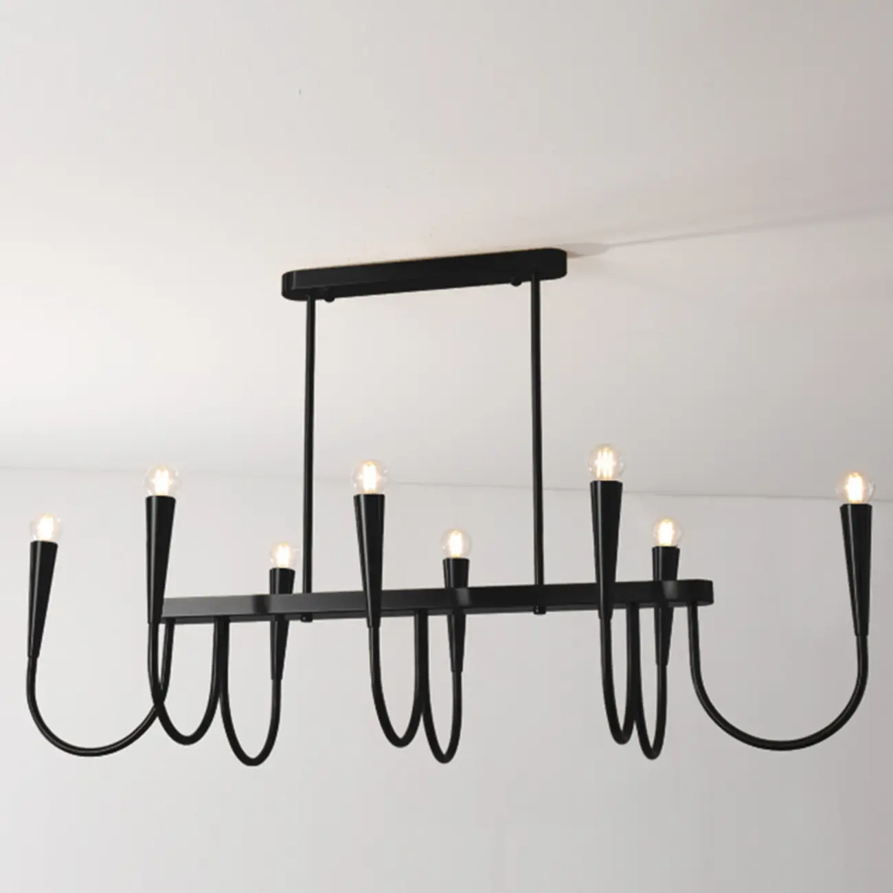 Modern Gold Adjustable Island Pendant Light for Kitchen Image - 10 | homeyfad