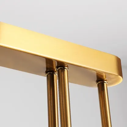 Modern Gold Adjustable Island Pendant Light for Kitchen Image - 12