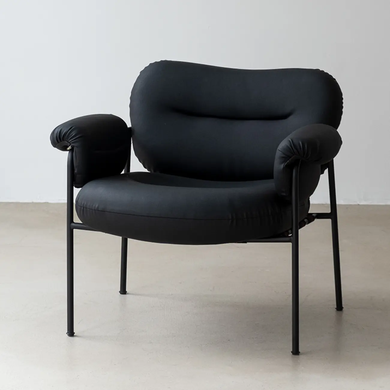 Contemporary Fabric Accent Chair with Tufting for Living Room Image - 11 | homeyfad