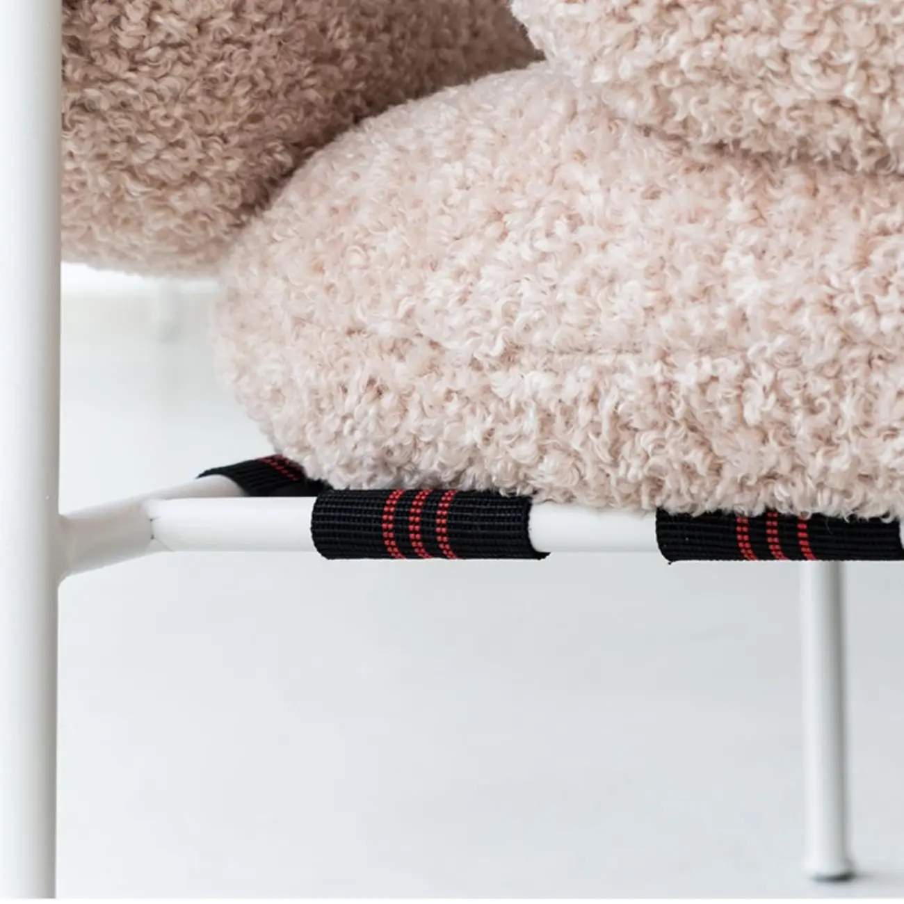 Contemporary Fabric Accent Chair with Tufting for Living Room Image - 17 | homeyfad