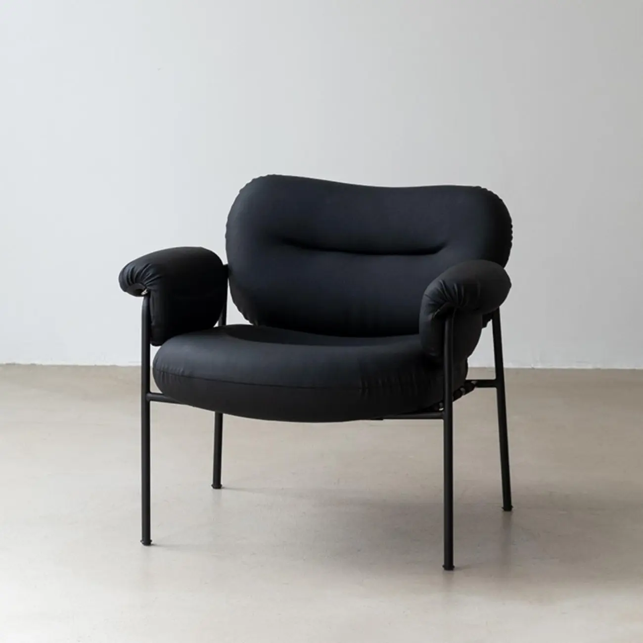 Contemporary Fabric Accent Chair with Tufting for Living Room Image - 19 | homeyfad