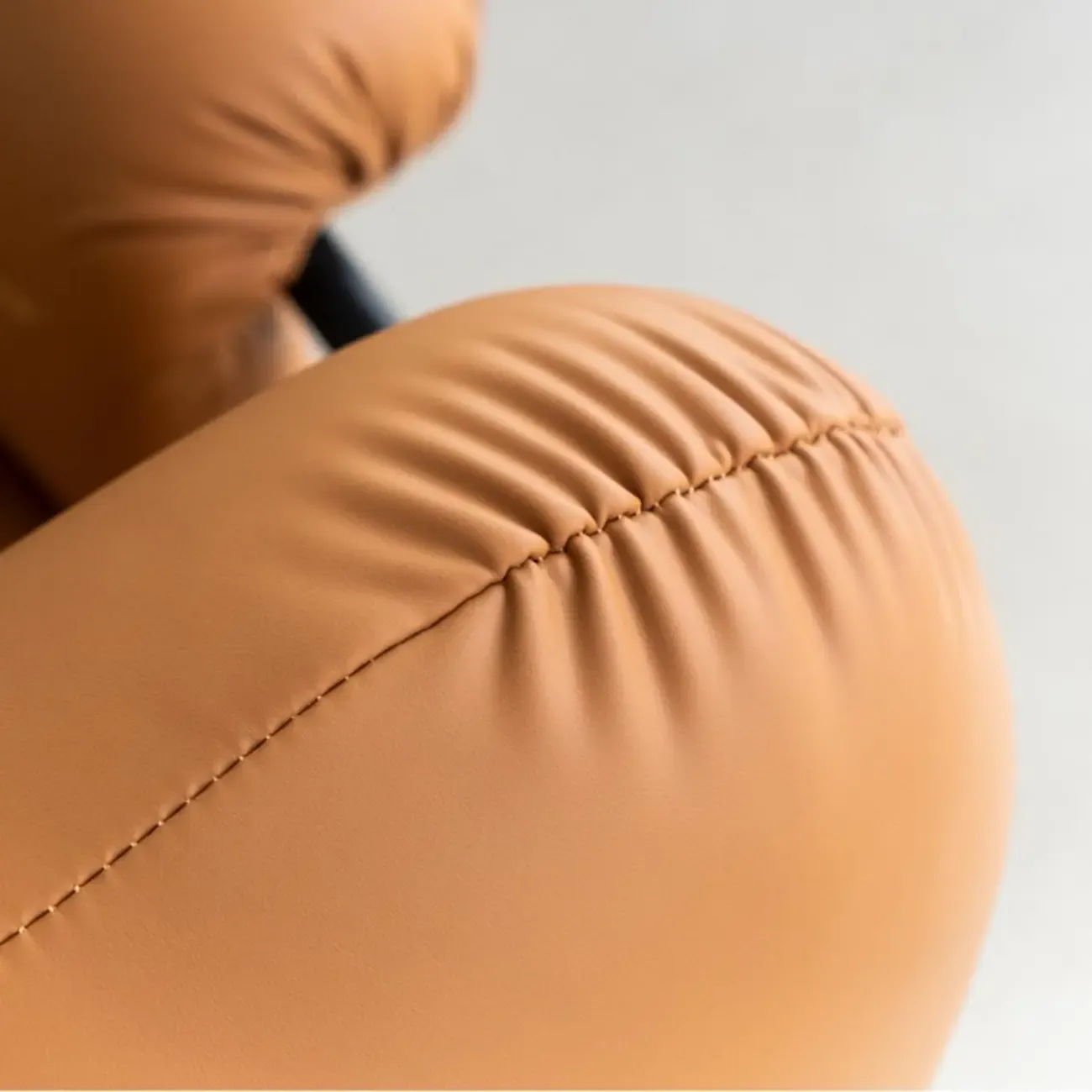 Contemporary Fabric Accent Chair with Tufting for Living Room Image - 22