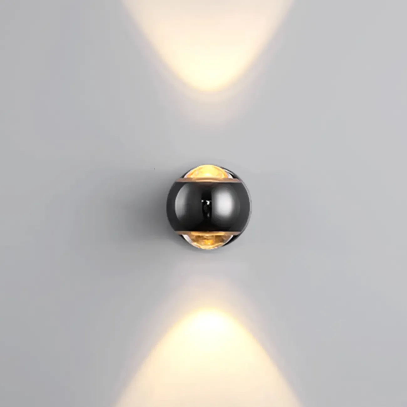 Modern 2-Light Globe Adjustable Wall Sconce Image - 2