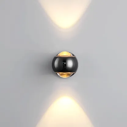 Modern 2-Light Globe Adjustable Wall Sconce Image - 2