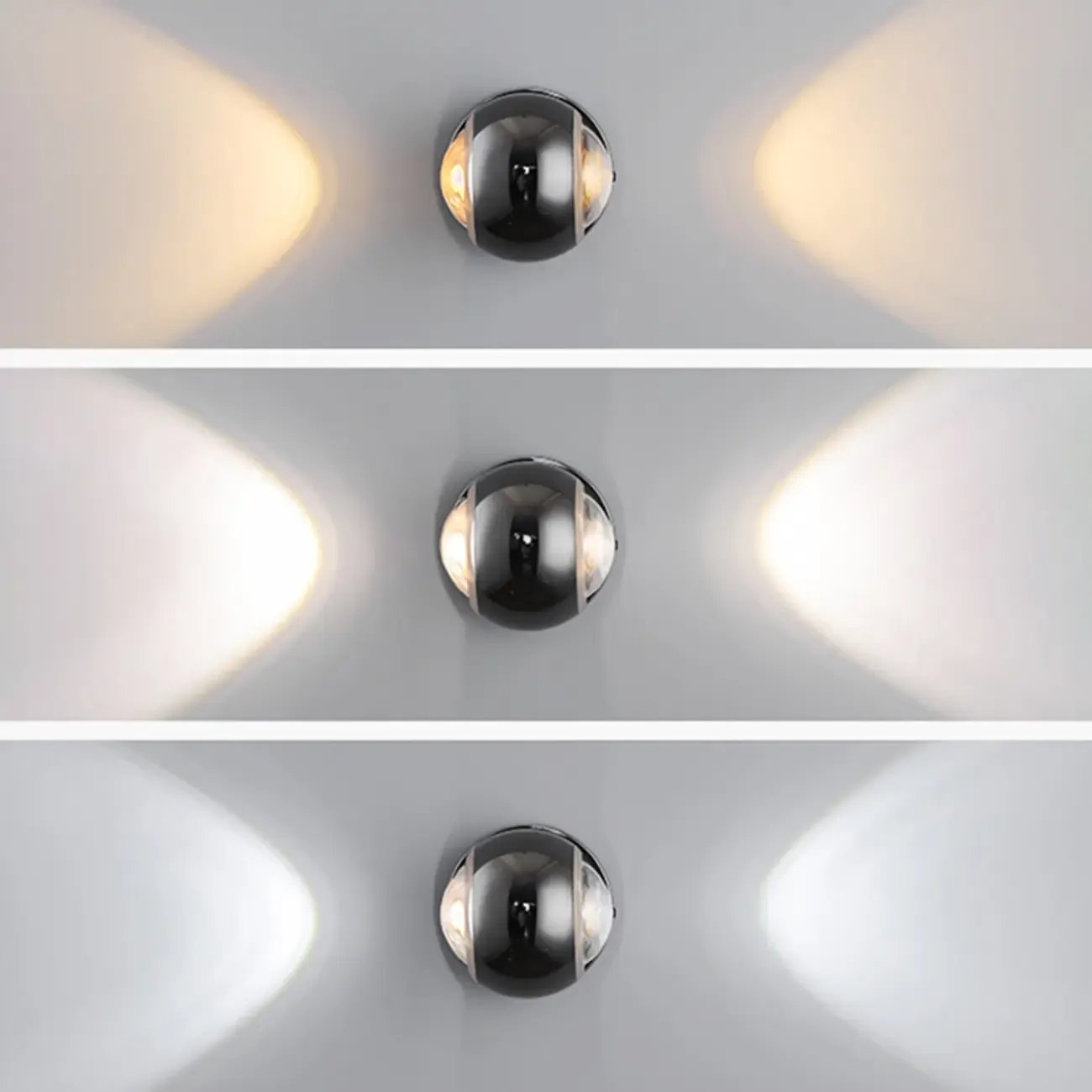 Modern 2-Light Globe Adjustable Wall Sconce Image - 9