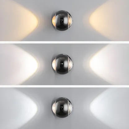 Modern 2-Light Globe Adjustable Wall Sconce Image - 9