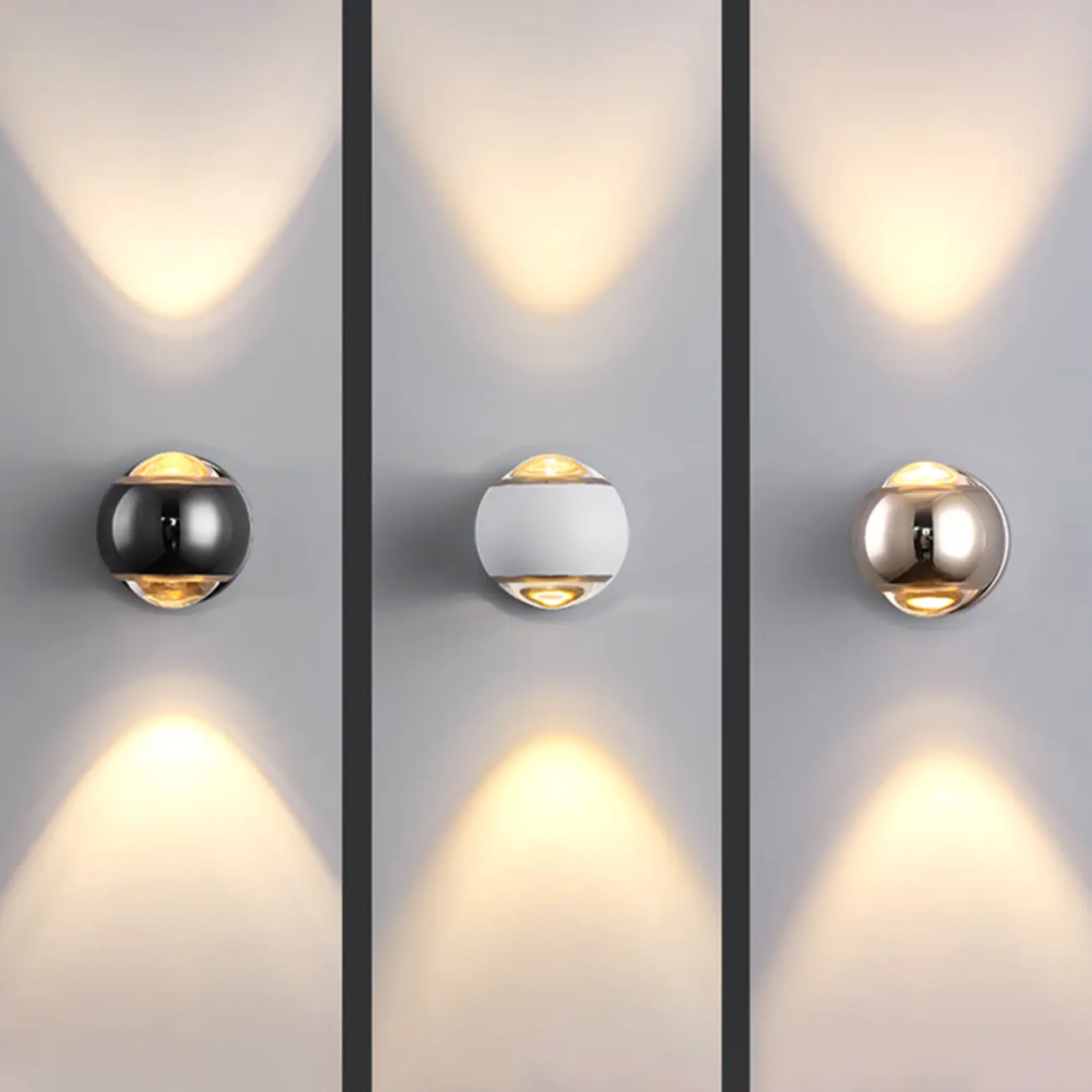 Modern 2-Light Globe Adjustable Wall Sconce Image - 10 | homeyfad