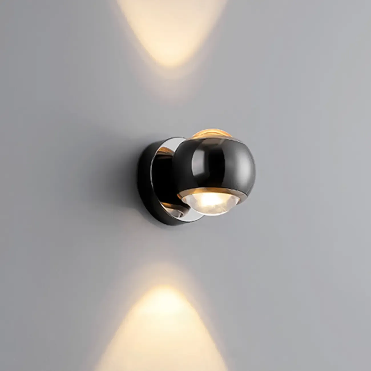Modern 2-Light Globe Adjustable Wall Sconce Image - 11