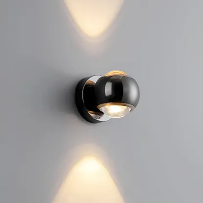 Modern 2-Light Globe Adjustable Wall Sconce Image - 11