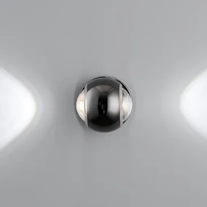 Modern 2-Light Globe Adjustable Wall Sconce Image - 12