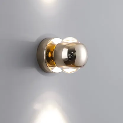 Modern 2-Light Globe Adjustable Wall Sconce Image - 14