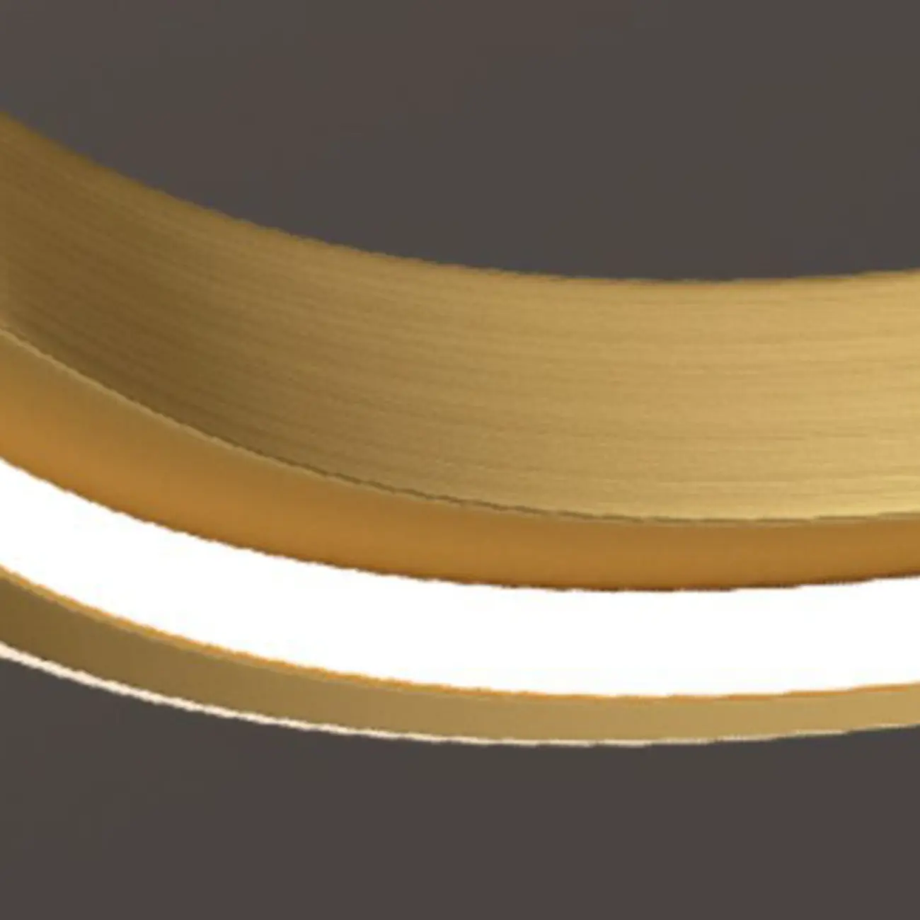 Stylish Geometric Gold Semi Flush Ceiling Light 3-Gear Dimming Image - 16 | homeyfad