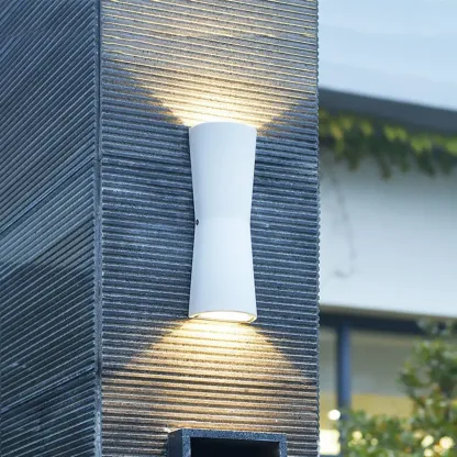 Modern Metal Up Down LED Outdoor Wall Light