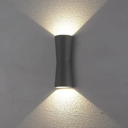 Modern Metal Up Down LED Outdoor Wall Light