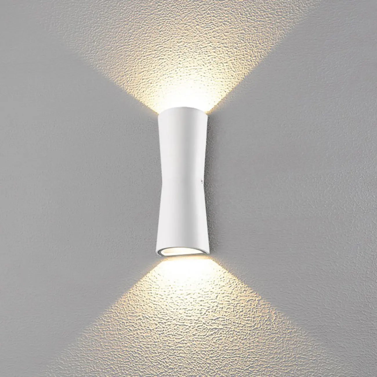 Modern Metal Up Down LED Outdoor Wall Light | homeyfad