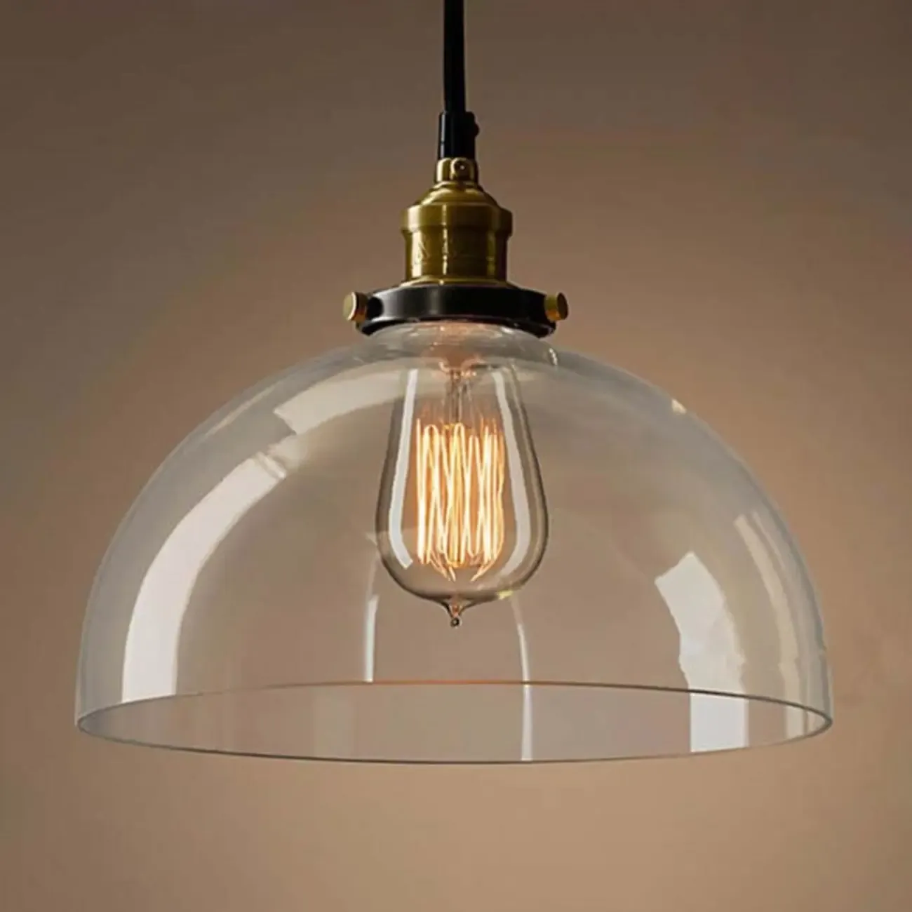 Modern Glass Geometric Island Pendant Light for Kitchen Area Image - 11