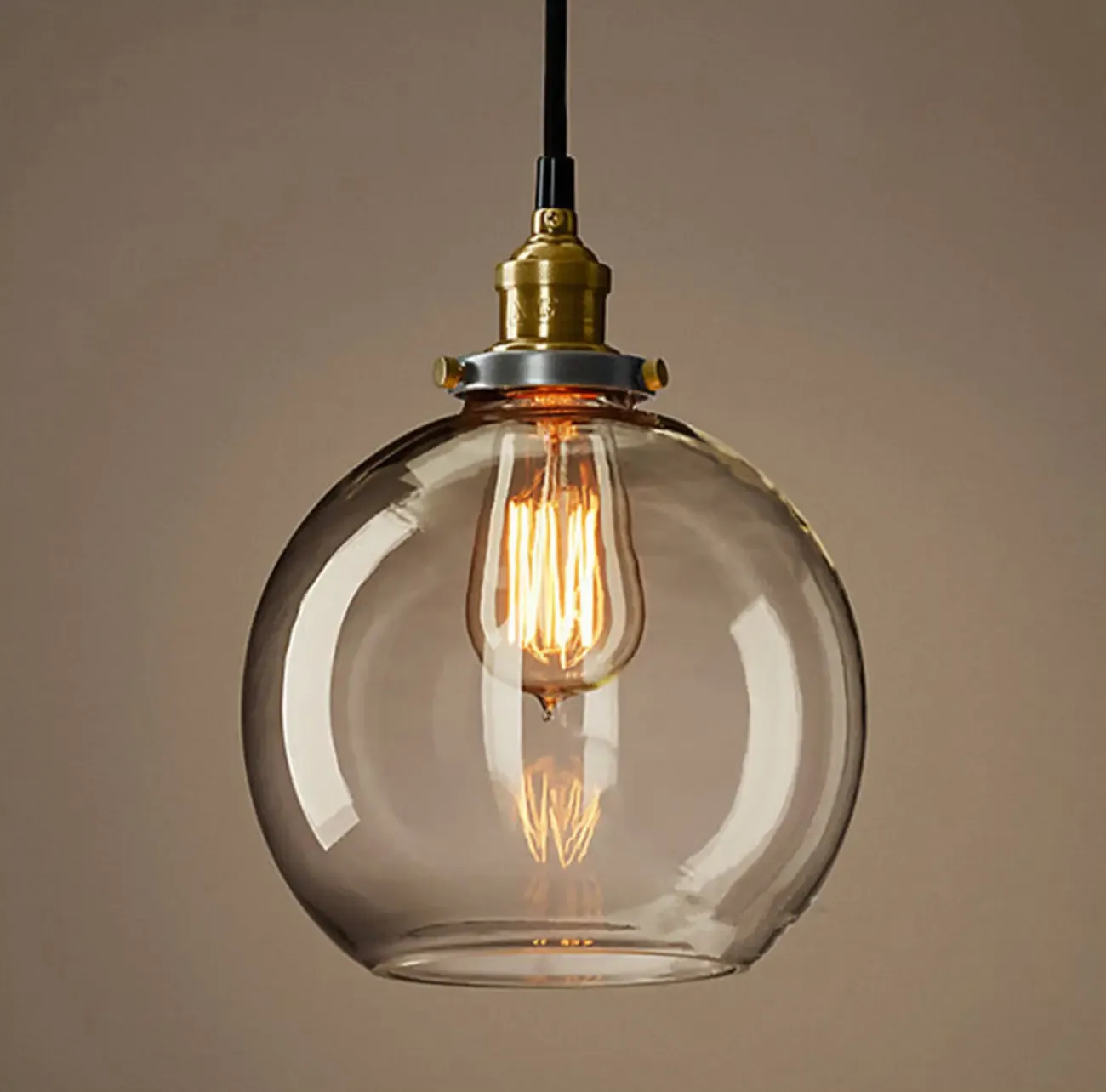 Modern Glass Geometric Island Pendant Light for Kitchen Area Image - 12