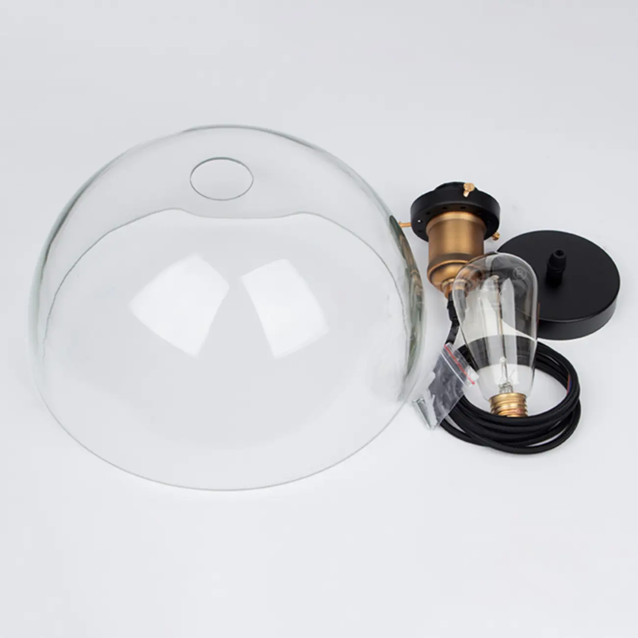 Modern Glass Geometric Island Pendant Light for Kitchen Area Image - 15 | homeyfad