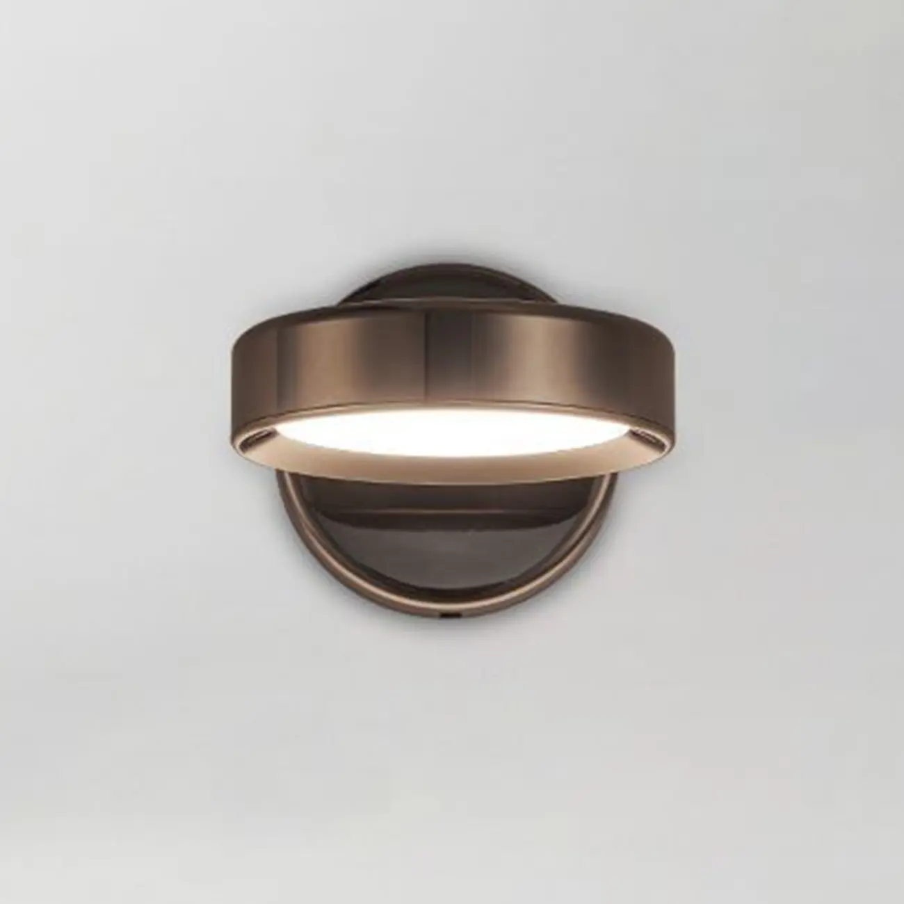 Modish 1-Light Alloy Indoor Wall Sconce with White Plastic Shade Image - 12 | homeyfad