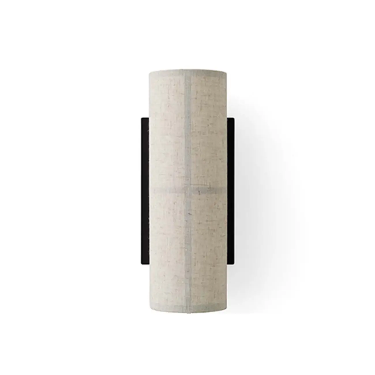 Modern Linen Beige Cylinder Wall Sconce with Switch Image - 9 | homeyfad