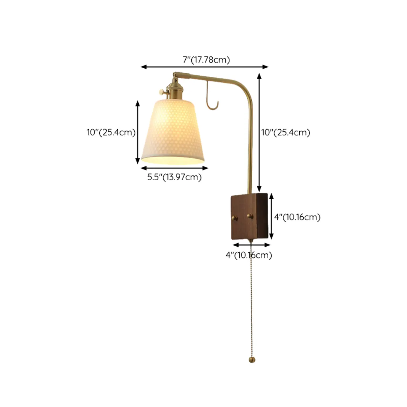 Vintage Cylinder Interior Wall Light with Deer Pattern | homeyfad