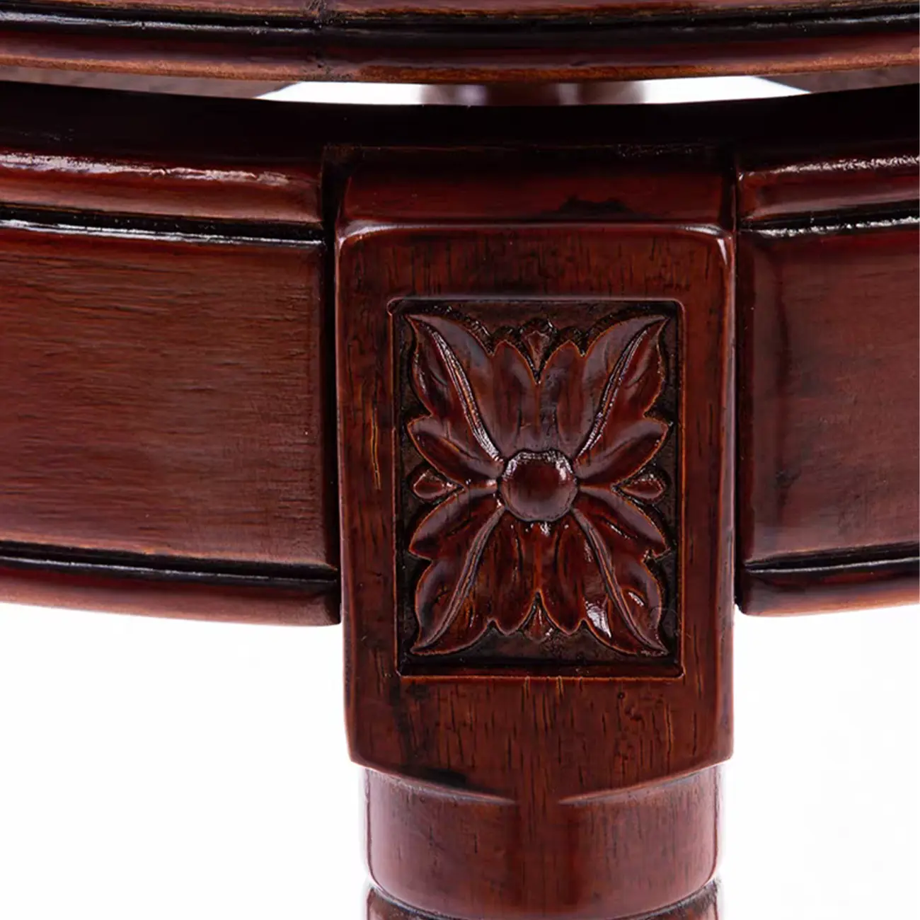 Solid Wood Genuine Leather Swivel Counter Height Bar Stools Image - 20 | homeyfad