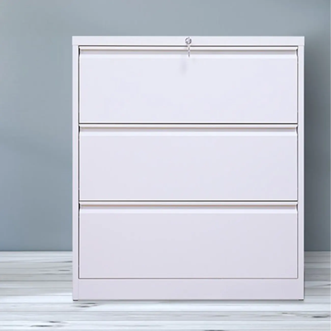 Classic Steel Lockable Vertical File Cabinets for Office Image - 2 | homeyfad