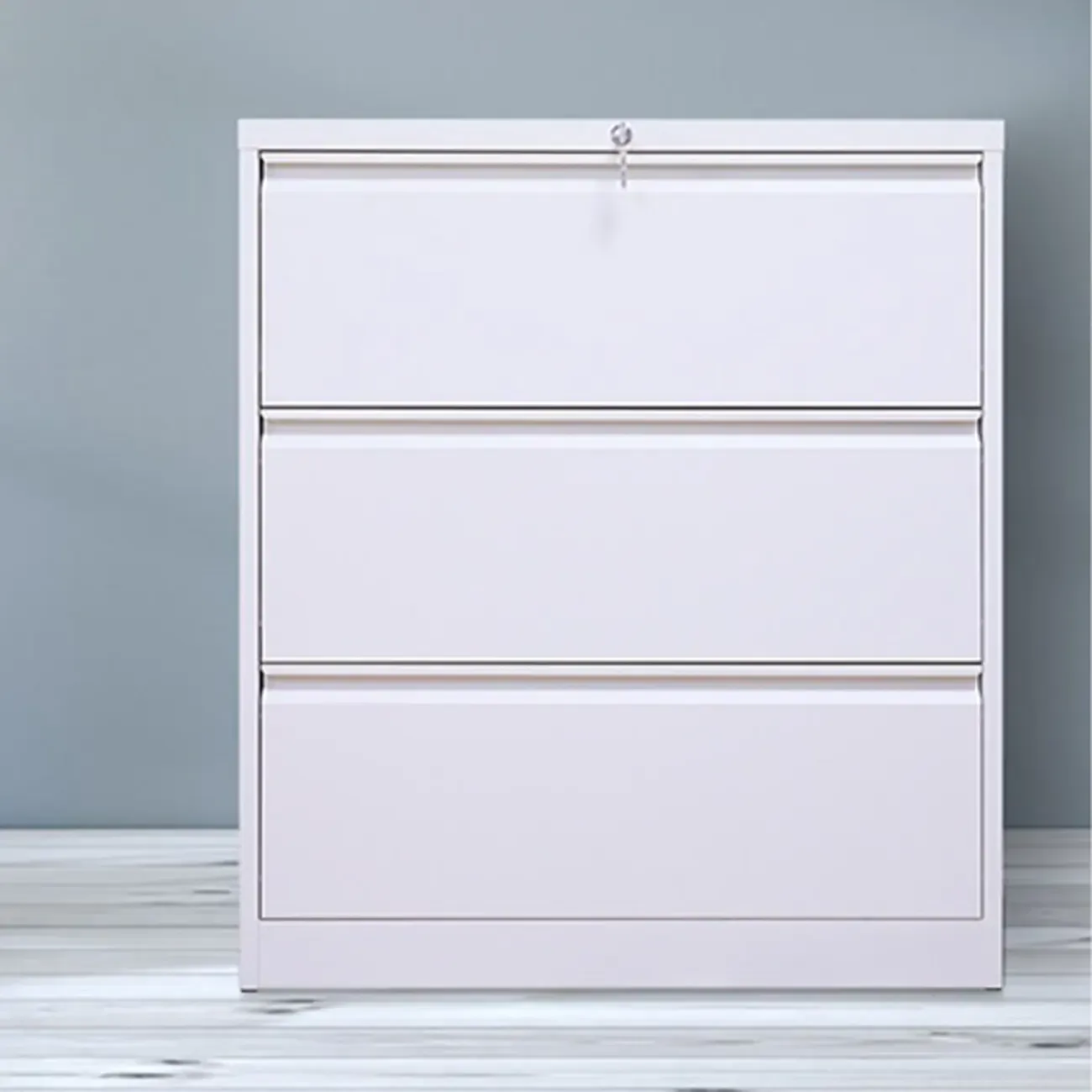 Classic Steel Lockable Vertical File Cabinets for Office Image - 2