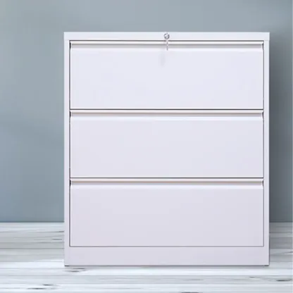Classic Steel Lockable Vertical File Cabinets for Office Image - 2